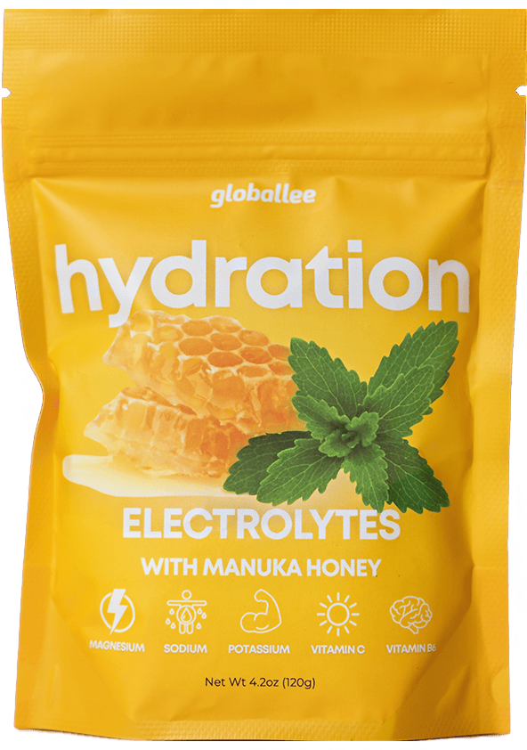 globallee hydration, hydration drink, hydration drink bag
